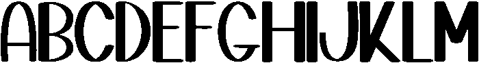 Boho Notes Regular otf (400) Font UPPERCASE