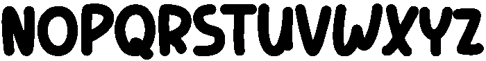 Boho Regular otf (400) Font UPPERCASE