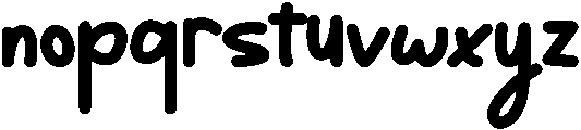 Boho Regular otf (400) Font LOWERCASE