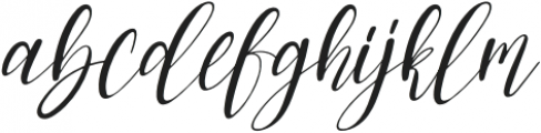 Boho Simplestory otf (400) Font LOWERCASE