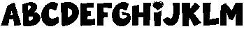 Boho Vintage Regular otf (400) Font UPPERCASE