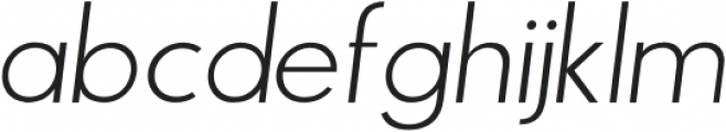 Boilover ExtraLight Italic otf (200) Font LOWERCASE