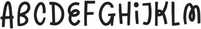 Bojangles Font - Filled Regular otf (400) Font LOWERCASE