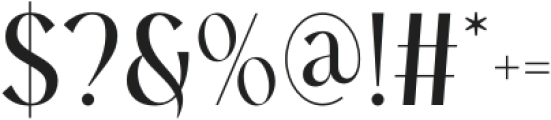 Bokeh-Regular otf (400) Font OTHER CHARS