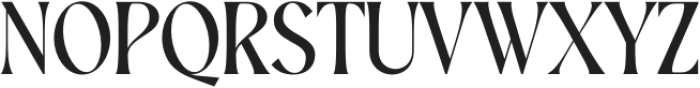 Bokeh-Regular otf (400) Font UPPERCASE