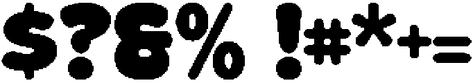 Bokeh otf (400) Font OTHER CHARS