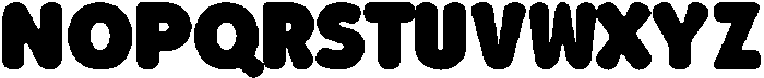 Bokeh otf (400) Font UPPERCASE