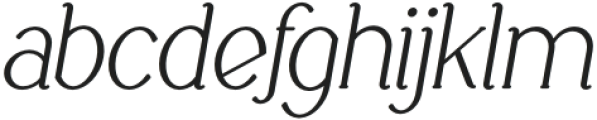 Boketto Italic Black otf (900) Font LOWERCASE