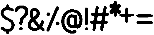Boki ttf (400) Font OTHER CHARS