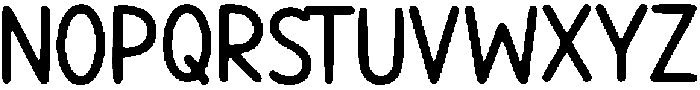 Boki ttf (400) Font UPPERCASE