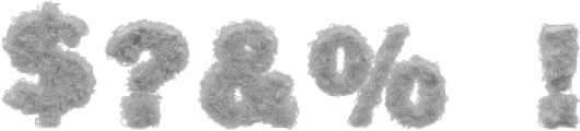 Bold And Furry 3D Regular otf (700) Font OTHER CHARS