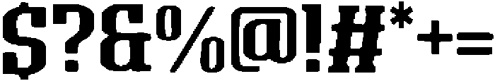 Bold Blackletter Regular otf (700) Font OTHER CHARS
