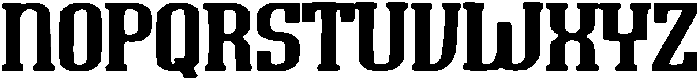 Bold Blackletter Regular otf (700) Font UPPERCASE