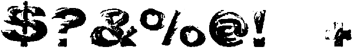 Bold Bread Regular otf (700) Font OTHER CHARS