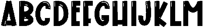 Bold Dream Regular otf (700) Font UPPERCASE
