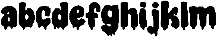 Bold Dripping Regular otf (700) FONT
