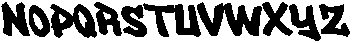 Bold Graffiti Regular otf (700) Font LOWERCASE