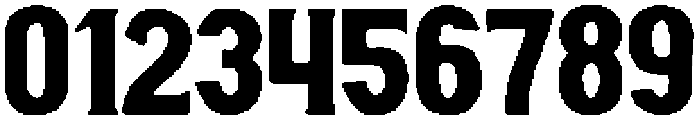 Bold Horror Regular otf (700) Font OTHER CHARS