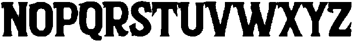 Bold Horror Regular otf (700) Font UPPERCASE