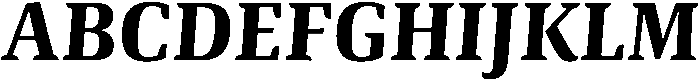 Bold-Italic otf (700) Font UPPERCASE