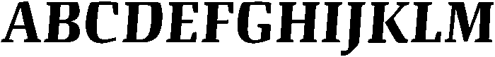 Bold-Italic otf (700) Font UPPERCASE