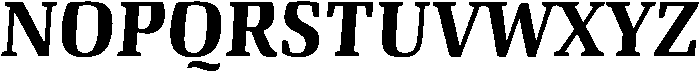 Bold-Italic otf (700) Font UPPERCASE