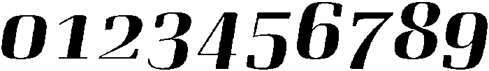 Bold-Italic otf (700) Font OTHER CHARS