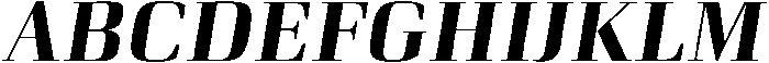 Bold-Italic otf (700) Font UPPERCASE