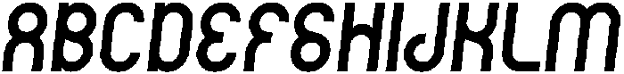 Bold Italic otf (700) Font UPPERCASE