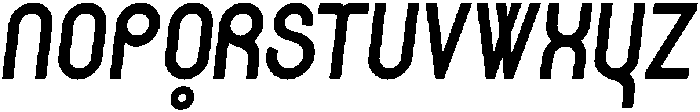Bold Italic otf (700) Font UPPERCASE