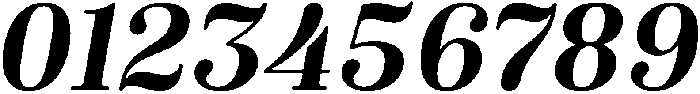 Bold-Italic otf (700) Font OTHER CHARS