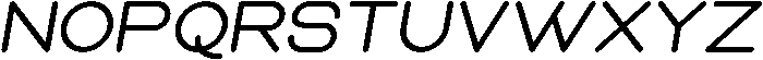 Bold Italic otf (700) Font UPPERCASE