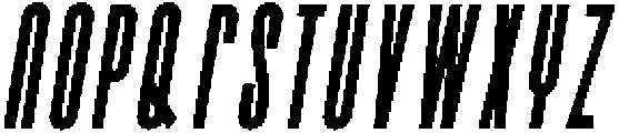 Bold Italic otf (700) Font LOWERCASE