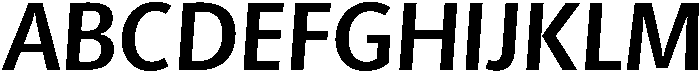 Bold-Italic otf (700) Font UPPERCASE