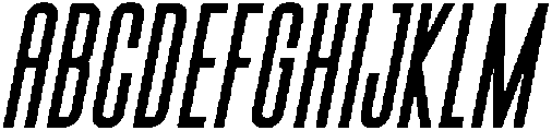 Bold Italic otf (700) Font UPPERCASE