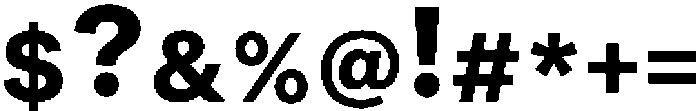 Bold Motif Alt otf (700) Font OTHER CHARS