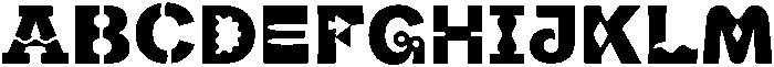 Bold Motif Alt otf (700) Font UPPERCASE