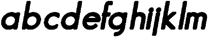 Bold Oblique otf (700) FONT