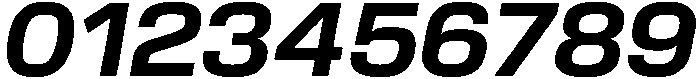 Bold Oblique otf (700) Font OTHER CHARS