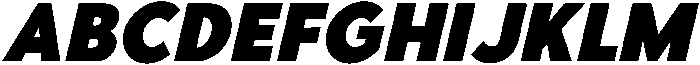 Bold Oblique otf (700) FONT