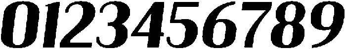Bold Oblique otf (700) Font OTHER CHARS
