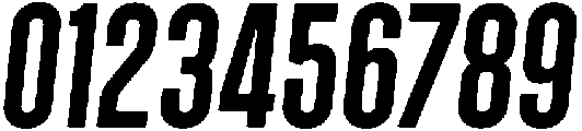Bold Oblique otf (700) Font OTHER CHARS