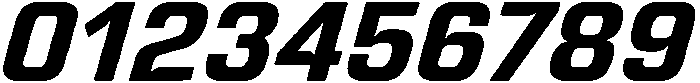 Bold Oblique otf (700) Font OTHER CHARS