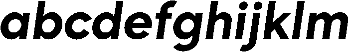 Bold Oblique otf (700) FONT