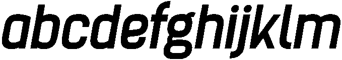 Bold Oblique otf (700) FONT