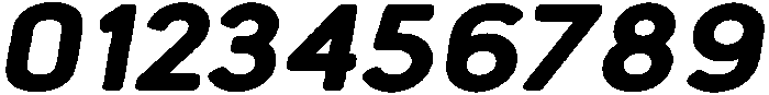 Bold Oblique otf (700) Font OTHER CHARS