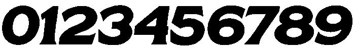 Bold Oblique otf (700) Font OTHER CHARS