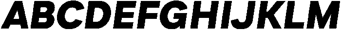 Bold Oblique ttf (700) Font UPPERCASE