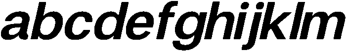 Bold Oblique ttf (700) FONT