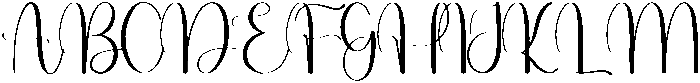 Bold Regular otf (700) Font UPPERCASE